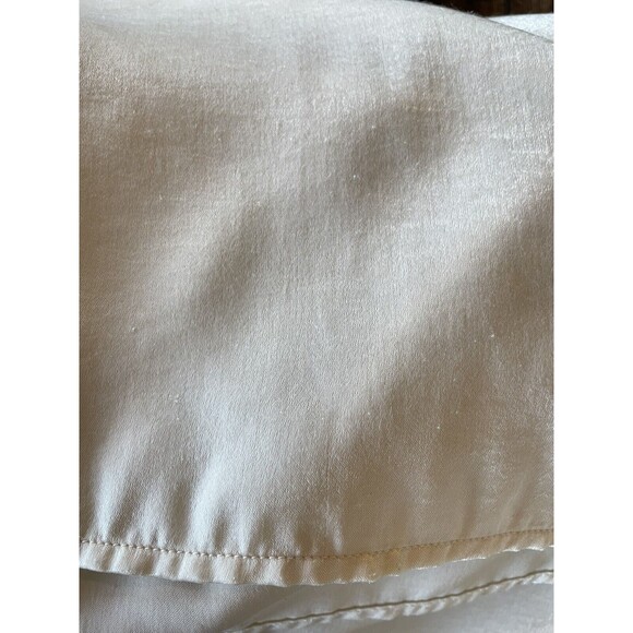 Ro & De Anthropologie Women's M Ivory Silky Cami Tank Top with Spaghetti Straps - Picture 7 of 7